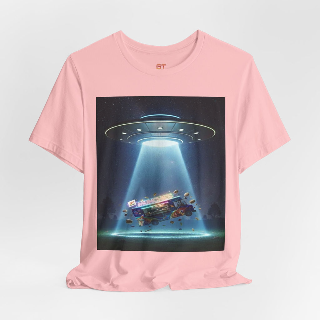 UFO Abduction Graphic Tee — Retro Alien Spaceship T‑Shirt